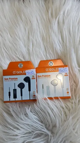 Fone de ouvido estéreo Som Premium
