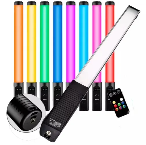 Bastão de led Luxceo Q508A original + controle remoto