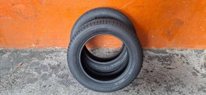Par de Pneus Aro 15 Fort Tires 185 x 60 Vipal_Montagem Grátis_Aceito Cartão