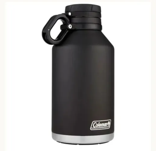 Growler 1,9L Preto Coleman - Conserva bebidas geladas por horas