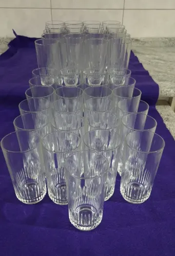 COPOS DE VIDRO 300ml - 21 UNIDADES