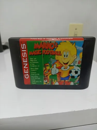 Jogo Sega Genesis - Marko's Magic Football Original