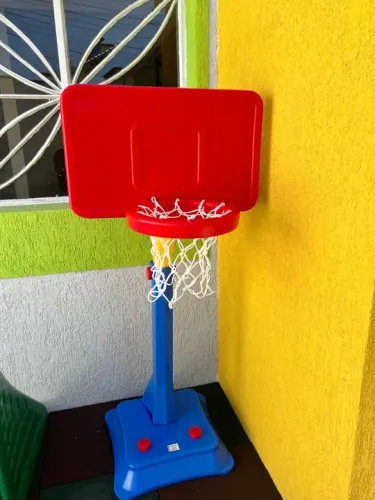 Cestinha de basquete - com regulagem 