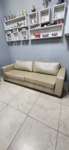 Sofá de Couríssimo 3 Lugares Bege