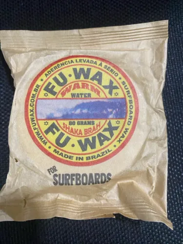 Parafina de Prancha Fu Wax Warm Water 80g