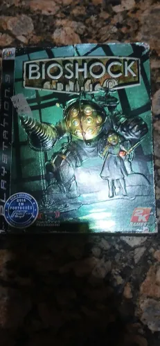 Bioschock Novo na caixa com manual & Luva de PlayStation 3