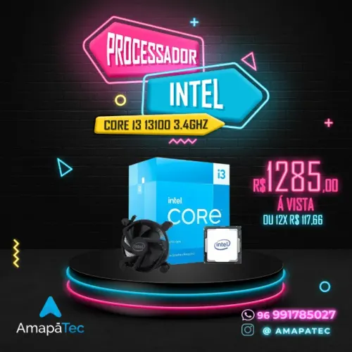 Processador Intel Core I3-13100