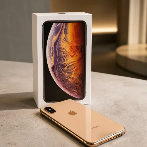 iPhone XS Max 64GB Dourado | 82% Bateria | Com Caixa | Conservado