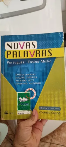 Nova palavra. Português. Ensino médio 