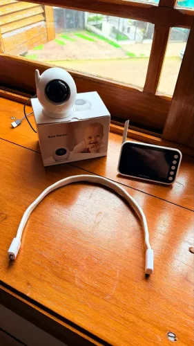 Babá Eletrônica + Suporte Fixação Maleável 