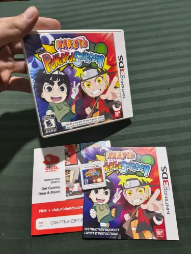 Naruto Powerful Shippuden Nintendo 3ds 