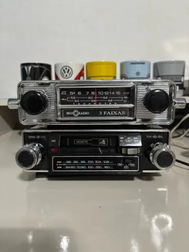 Rádios antigos Motoradio e TKR com Bluetooth