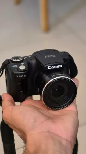 CÂMERA COMPACTA FOTOGRÁFICA CANON SX500IS - LEIA O ANÚNCIO!!!