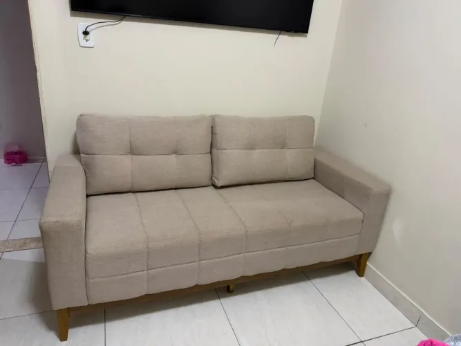 Sofá dois lugares pouco usado