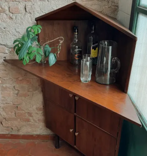 Móvel bar ou oratório anos 50 vintage