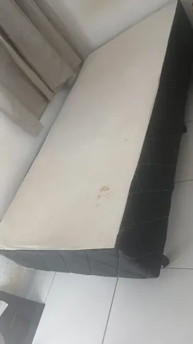 Cama solteiro base + colchão 