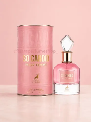 Perfume Árabe So Candid Pour Femme.