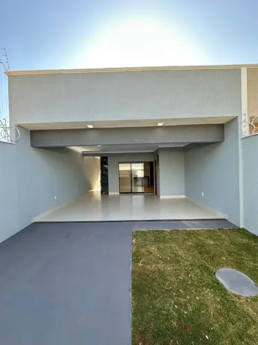 Casa nova 3q, 1suíte, 118 metros, Bairro Independência, Aparecida.