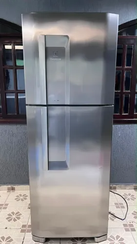 Geladeira Electrolux Inox 475lts