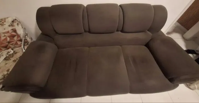 Sofa Suede 3 lugares