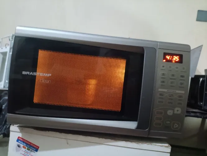 Microondas 220v inox (entrego)