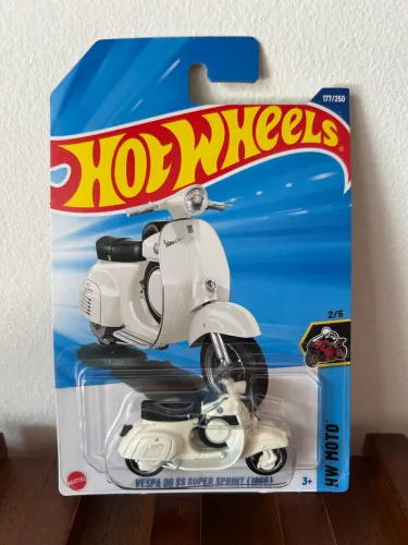 Hot Wheels VESPA 90 SÁ SUPER SPRINT (1966) lacrado