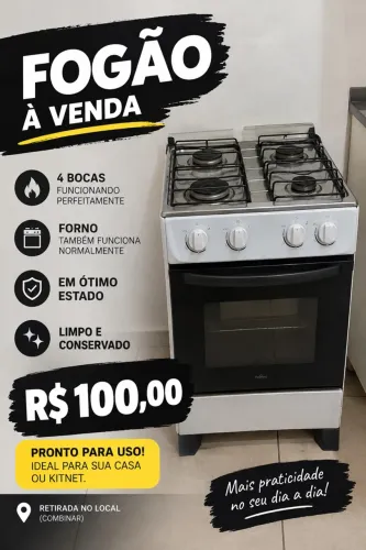 Fogão 4 bocas
