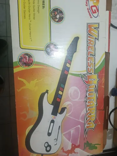 Guitarra sem fio para ps2