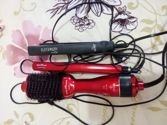 Vendo prancha e secadora