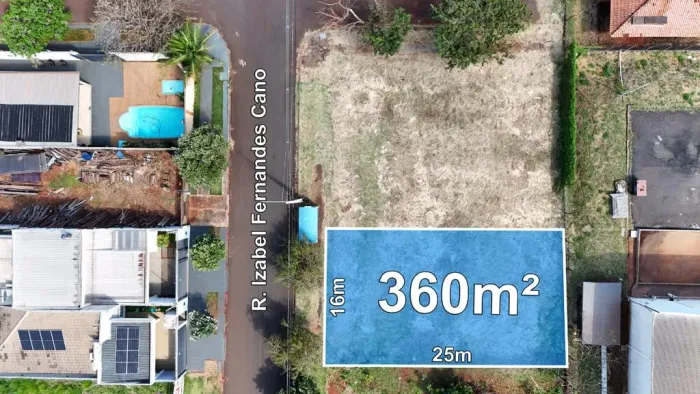 Terreno à venda em Maringá, Jardim Espanha, com 400 m²