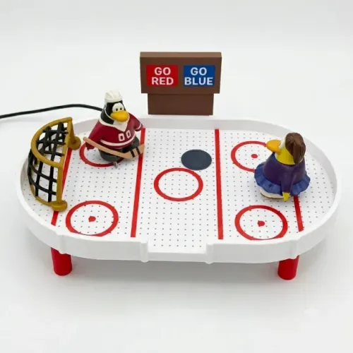 Club Penguin MINI Air Hockey - FUNCIONAL - Ice Rink