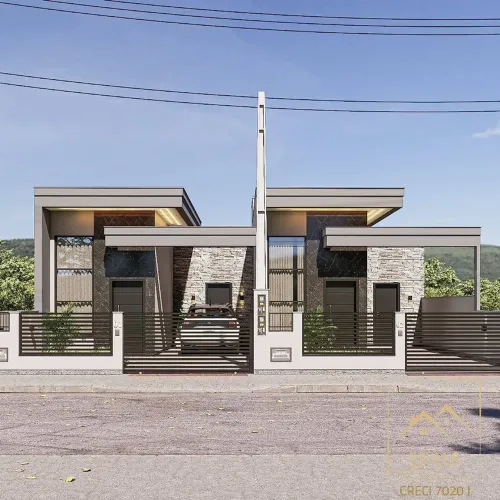 Casa com 2 dormitórios a venda, 62,00m² Bairro Areias São José