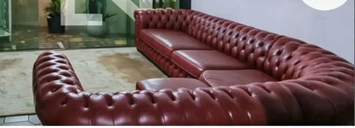 Sofa em couro