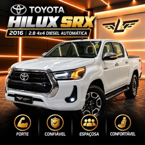 Toyota Hilux CD SRX 4X4 2.8 TDI 16V Diesel Aut. 2016