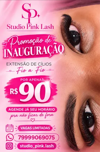 Extensão de cílios em promoção