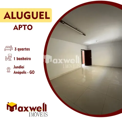 Apartamento para locação, Jundiaí, Anápolis, GO