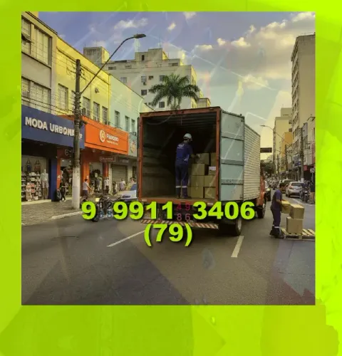 Frete em Coroa do Meio, Farolândia, Atalaia e São Conrado! Rápido e seguro!