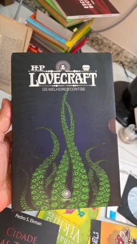 H.P lovecraft 04 livros coleção