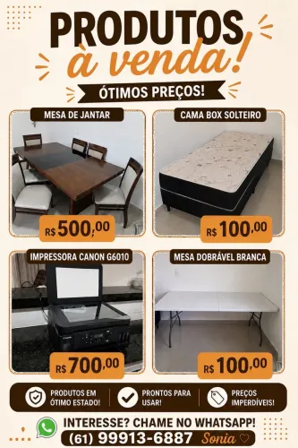 ESTOU VENDENDO ESSES ÍTENS!!! 