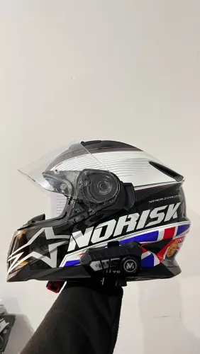 Capacete norisk grand prix united kingdom
