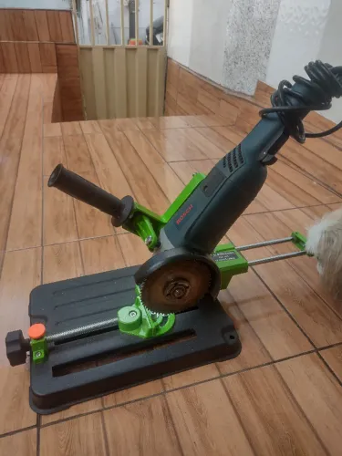 Suporte Telescópico para Esmerilhadeira - Corte Preciso (Apenas o Suporte)