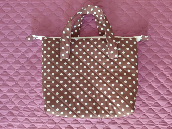 Bolsa de Tecido Artesanal Nova!