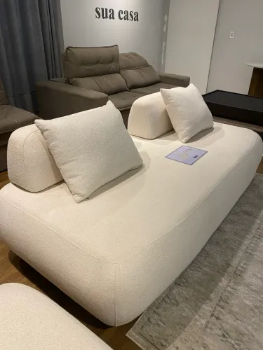 Sofá Orgânico Moderno Premium | Design Sofisticado | Oferta