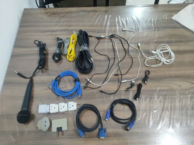 Kit com cabos