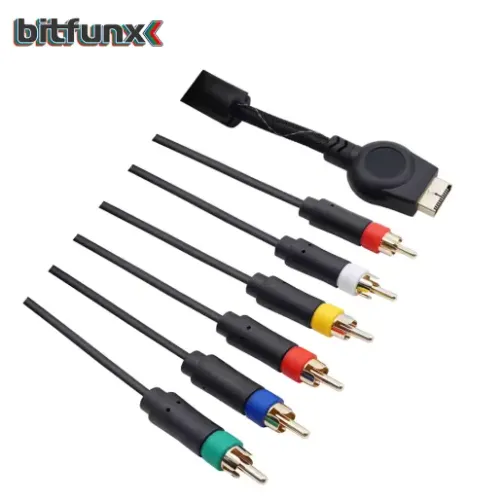 Cabo Vídeo componente PS2 e PS3 Bitfunx - Vendo por OLXPAY