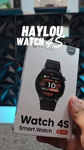 Relógio Inteligente Haylou 4s GPS Amoled em Português Lacrado 