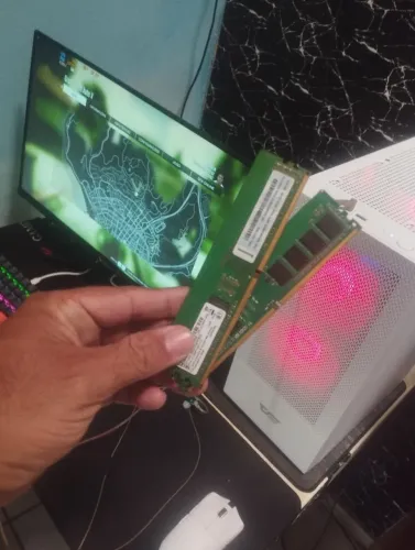 Memória ram DDR4 8 GB 2x4