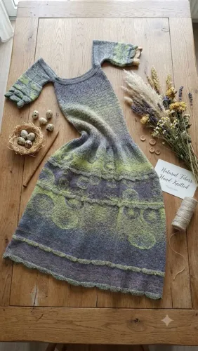 Vestido em tricô