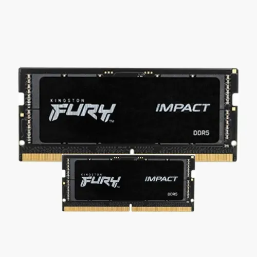 Memória notebook 2 pentes 16GB DDR5 4800 SO-DIMM Kingston FURY Impact novos