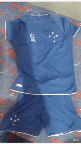 Uniforme escolinha do Cruzeiro